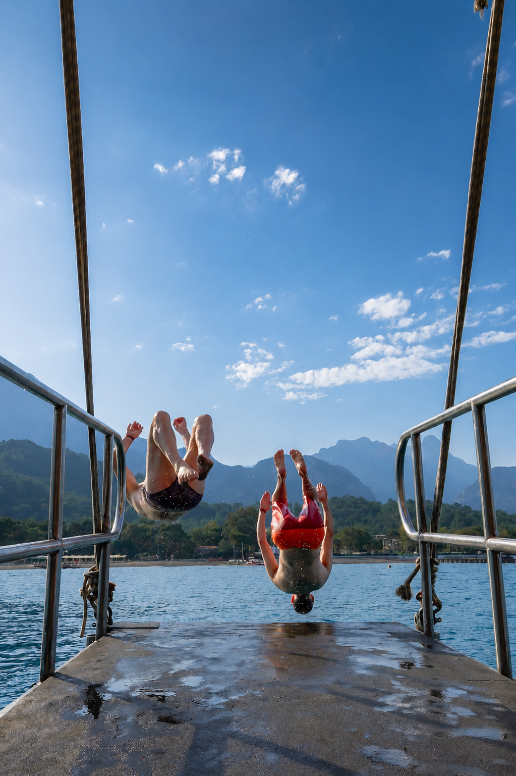 Sprung vom Salsaboot bei Dance Holiday Adventure